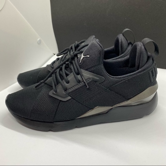 Puma Men's Black Athletic Shoes - Picture 1 of 3
